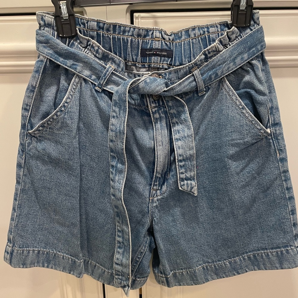 Tommy Hilfiger Denim Blue Women Shorts